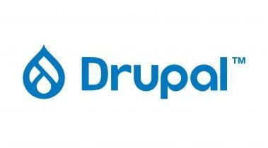 Icon of website development tool droupal